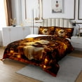 thumbnail image 2 of Erosebridal Spooky Abstract Ghost Quilt Sets for Twin Size Bed,Happy Holleween Bed Set,Modern Library Coverlet Set Twin For Girls,Ultra Soft Room Decoration,2 Pieces, 2 of 6