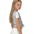 thumbnail image 4 of Niños Disfraces Niños Primavera Verano Color Sólido Carnaval Festa Festival Desempeño Cuello Redondo Camiseta Top para Niño Pequeño, 4 of 8