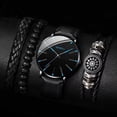 thumbnail image 1 of Relojes De Cuarzo De Negocios De Acero Inoxidable Geneva Simples Para Hombre, 1 of 4