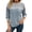 # Blue, variant on Long Sleeve Shirts for Womens Clothes for Fall Lightweight Sweaters Winter Color Block Ladies Tops Casual Crew Neck Blue L