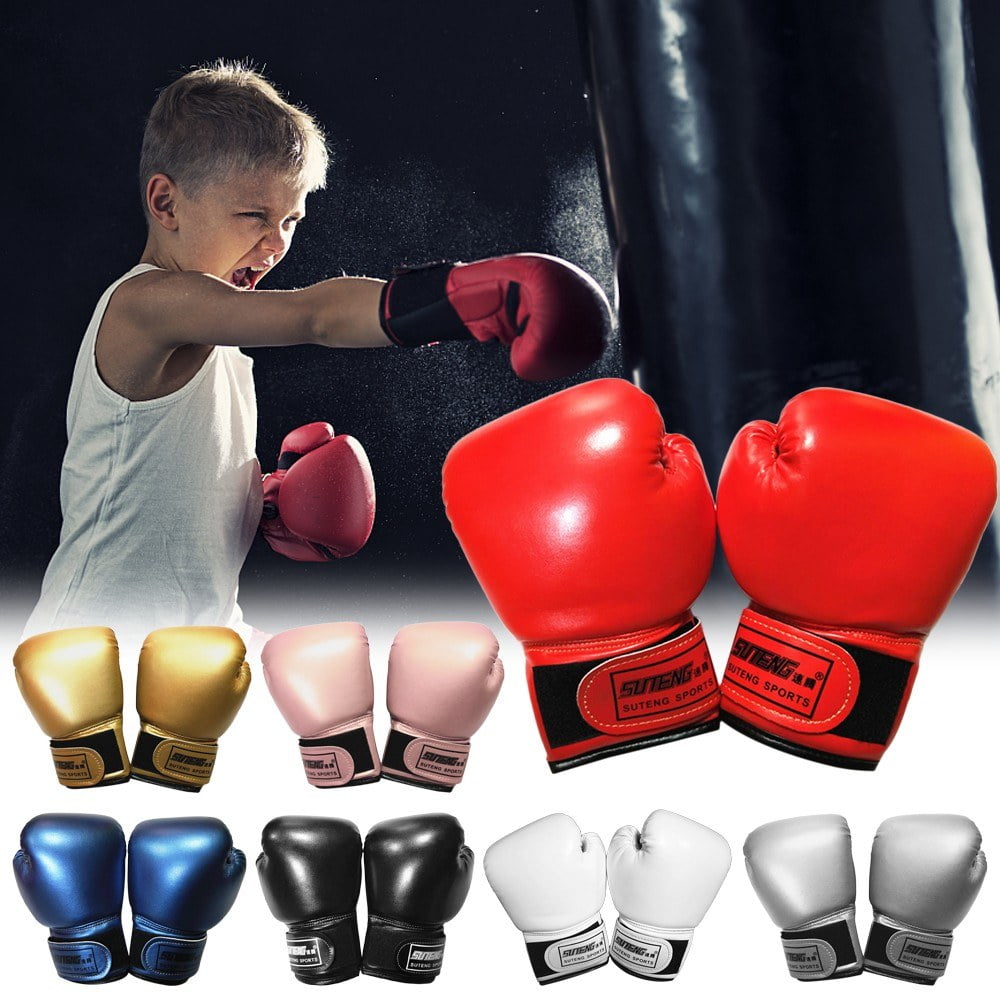 Children's Boxing Gloves for Kickboxing and Muay Thai Ages 3-10