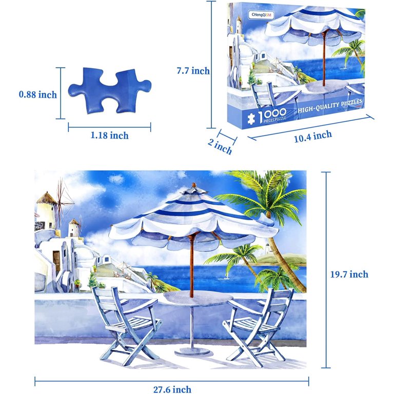 Sailboat Puzzle – 1000 Piece Jigsaw For Adults & Families – Challenging Sea Exploration Artwork