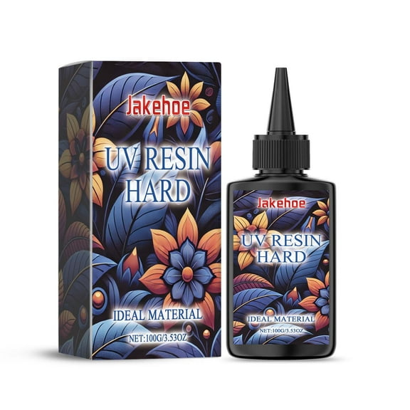 High Transparency Uv Resin Glue For Diy Crafts Jewelry Making Shadowless Curing Adhesive Fast Drying Non Toxic 100G Bottle For Art Projects