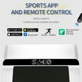 thumbnail image 6 of 1.5HP Portable Treadmill , Under Desk Walking Pad Flat Slim Treadmill, Sports App, Installation-Free, Jogging Running Machine For Home/Office, 6 of 6