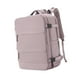 thumbnail image 5 of Mochila de viaje, mochila de mano, bolsa de lona, mochila resistente al agua, mochila para computadora portátil, mochila informal para acampar y hacer Púrpura claro, 5 of 8