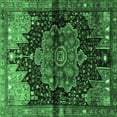 thumbnail image 1 of Ahgly Company Indoor Square Persian Emerald Green Traditional Area Rugs, 7' Square, 1 of 4