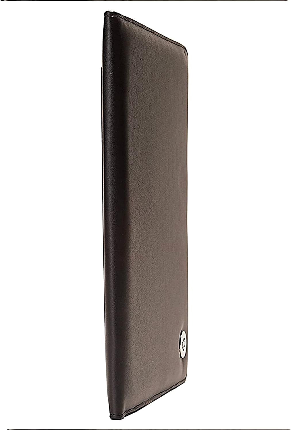 Case It Director Leatherette Padfolio with Writing Pad, Black, Pad-30