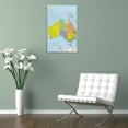 thumbnail image 5 of Australia Map Posters Room Aesthetic Poster Print Art Wall Painting Canvas Posters Gifts Modern Bedroom Decor 08x12inch(20x30cm), 5 of 6