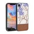 thumbnail image 1 of Compatible with iPhone XR Phone Case, Wood-25-0-3 Case Men Women, Flexible Silicone Shockproof Case for iPhone XR, 1 of 1
