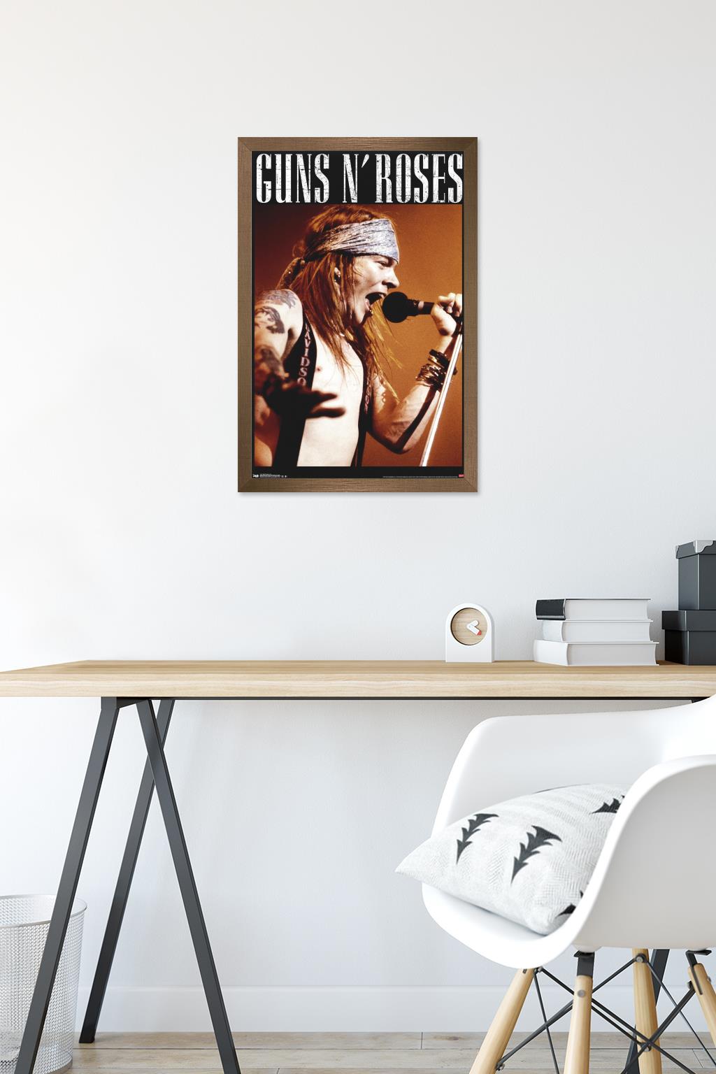 Guns N' Roses - Axel Wall Poster, 14.725" x 22.375", Framed