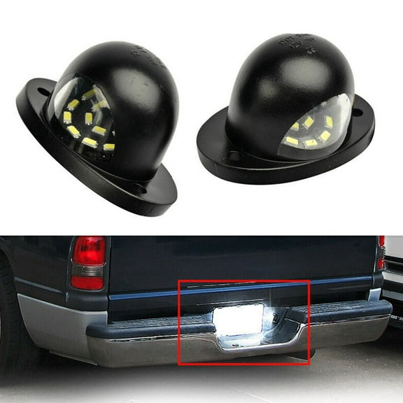 LED License Plate Light Tag Lamp for Dodge for Ram 1500 2500 3500 1994-2001