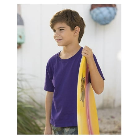 Loom Youth Tshirt - Fruit of the Loom T-Shirts HD Cotton Youth Short Sleeve T-Shirt