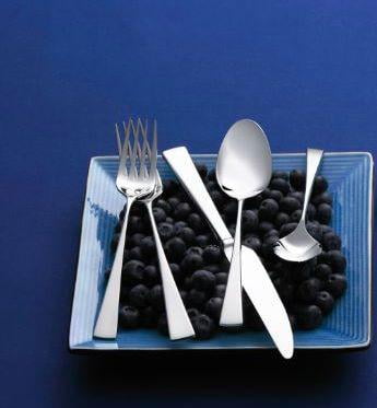 Mikasa 5100238 Lucia 20-Piece 18/10 Stainless Steel Flatware Set