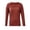 Watermelon Red, variant on Aloohaidyvio Basic Sweaters for Women Long Sleeve Crew Neck Lightweight Casual Tunic Pullover Sweater Black L