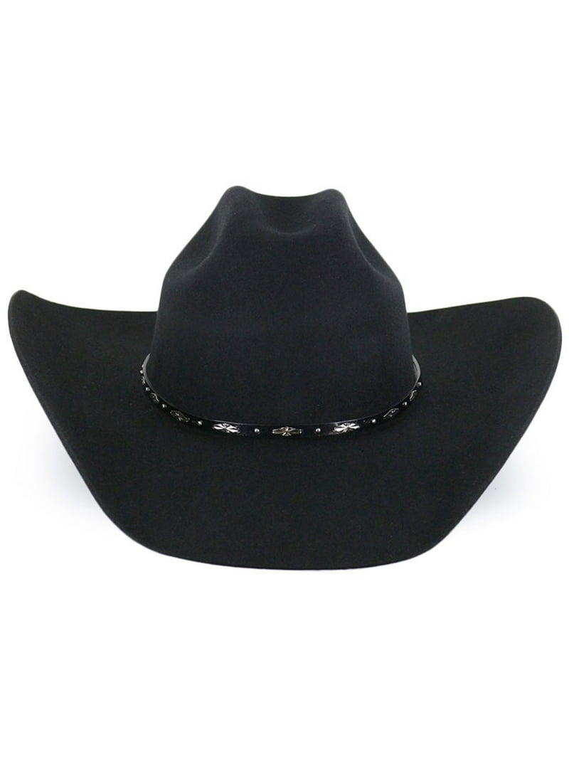Cody James Unisex Drifter 3X Felt Cowboy Hat Black 7 5/8 - Walmart.com