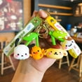thumbnail image 4 of Kawaii Plant Sanrio Bag Pendant Hello Kitty Key Chain Girl Style Cartoon Kuromi Cinnamoroll Backpack Chain Creative Decoration, 4 of 17
