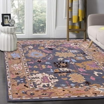 Traditional Handmade Oushak Wool Area Rug – Premium Authentic Oriental Carpet for Living Room, Bedroom, Dining Room Decor