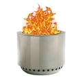 thumbnail image 2 of Mainstays 19.5" Smokeless Stainless Steel Wood Burning Fire Pit with Lid and Protective Cover, 2 of 9
