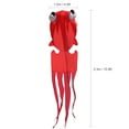 thumbnail image 2 of Graflsoa Cerf-Volant Poisson Rouge Doux avec Poignée à Ficelle de 30m, Grand Rouge, Polyester 210T, 150x330cm, Inclut un Sac de Rangement, 2 of 7