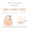thumbnail image 6 of NEATS Triangle Silicone Adhesive Nipple Covers - 1 Pair (Champagne) - L/XL, 6 of 9