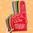 thumbnail image 4 of Soumake Giant Foam Finger We'Re Number 1 Eva Foam Hand Sports Events Celebration Cheerleading Victory Gesture Cheering Prop Sports Fan Accessories, 4 of 8