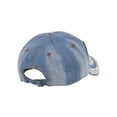 thumbnail image 5 of Top Headwear Silver Butterfly Denim Baseball Cap, 5 of 5