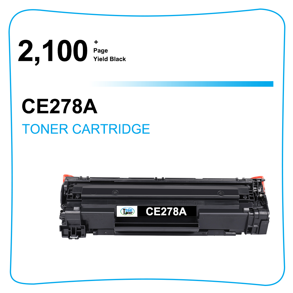 78A CE278AD | 4-Pack Compatible Toner Cartridge for HP CE278A 78A P1606dn 1536dnf MFP M1536dnf 1606dn P1606 P1566 P1560 HP LaserJet Printer Ink Replacement Part Black - image 3 of 11