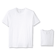 CALVIN KLEIN 2-Pack Stretch Modern Cotton Crewneck T-Shirt, White, Small