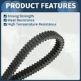thumbnail image 5 of Drive Belt V-Belt No.422280366 for Can-Am Maverick Max 1000 for Can-Am Maverick 1000 ATV UTV, 5 of 7
