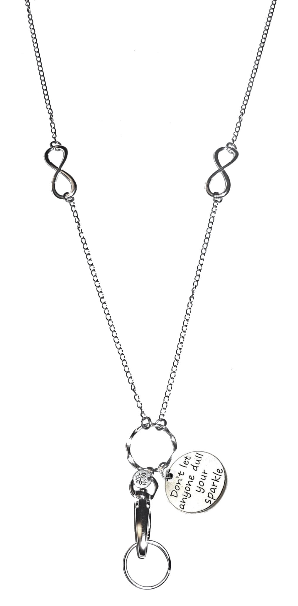 3 Pack of Our Most Popular Charm Lanyards ID Badge Holders Strong Women's