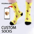 thumbnail image 2 of Stockings For Adults Funny Animal Print Bone Design Comfortable Stretchable Stockings Stocking For Home And Leisure 5PCS, 2 of 8