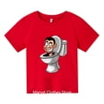 thumbnail image 3 of Camiseta de baño de juego Skibidi para niños, camiseta de manga corta con estampado colorido de Speakerman, ropa de calle de verano para bebés y niños, camisetas casuales para niñas, 3 of 5