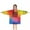 Colorful Rainbow Checkered, variant on Red and Orange Argyle Pattern Blanket Hoodies for Kids 6-13YR Oversize Wearable Blanket Hoodies for Boys Girls Teens