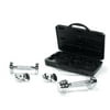 US Weight 10-Pound Chrome Dumbbell Set With Carry Case