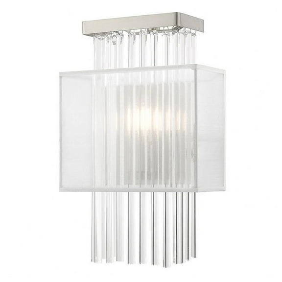 1 Light Ada Wall Sconce in Contemporary Style 9 inches Wide By 14.5 inches High Bailey Street Home 218-Bel-2944529