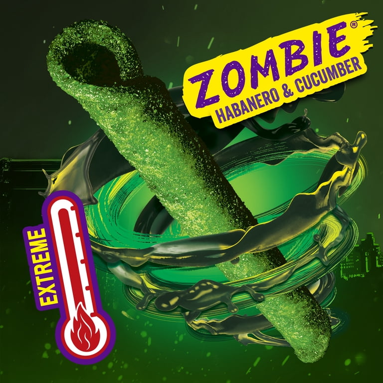 Takis Zombie 18 pc / 1 oz Multipack, Habanero & Cucumber Rolled