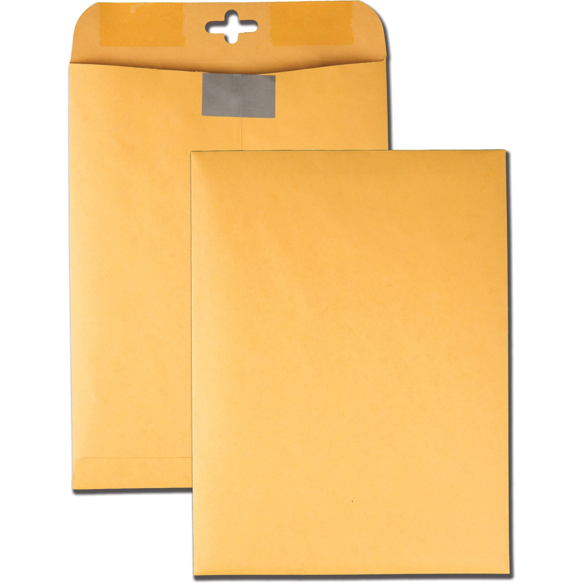 Quality Park Postage Saving Clasp Envelopes, 9 x 12 Inches, Kraft Brown, Pack of 100