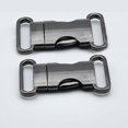 thumbnail image 2 of 2pcs Durable Zinic Alloy Buckle Schoolbag Down Buckle Safety Buckles (Type A, Color, Inner Diameter 25mm), 2 of 3