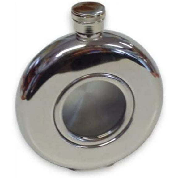 5 oz. Stainless Steel Window Flask #31