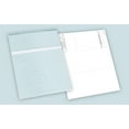 thumbnail image 2 of Compuchecks Blank Check Paper - 100 Business Checks Compatible with QuickBooks, Versacheck and laser, inkjet printers - Check stock on top and Paycheck Stub on Bottom (Green Diamond), 2 of 6