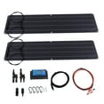thumbnail image 1 of Photovoltaic Panel, High Efficiency 100W Easy To Install Flexible Solar Panel With Cables For Power Station, 1 of 8