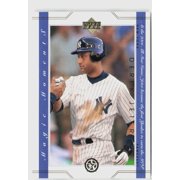 2003 Upper Deck UD Superstars Magic Moments Derek Jeter #MM10 New York Yankees Baseball Card New York Yankees MLB Baseball Trading Card