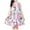 Multicolor, variant on Aayomet Girls Dresses Girls Dress Unicorn Printed Casual Party Twirly Dress for Kids,Green 7-8 Years