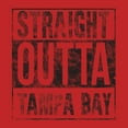 thumbnail image 5 of Straight Outta Tampa Bay Long Sleeve T-Shirt - X-Large - Red, 5 of 6