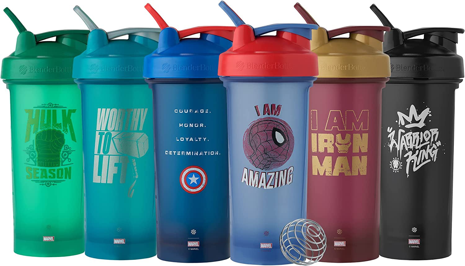 Blender Bottle Classic 28 oz. Marvel Shaker Cup - Spider-Man I Am Amazing