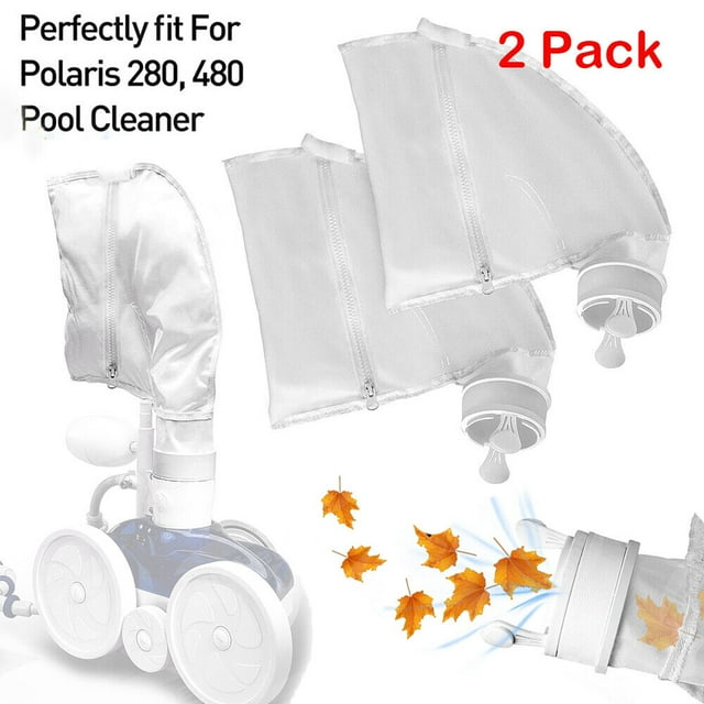 2 Pack Pool Cleaner Bags All Purpose Filter Bag for Polaris 280 480