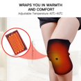 Heating Knee Pad Electric Adjustable Knee Belt Heated Knee Brace Wrap