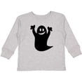 thumbnail image 3 of Inktastic Happy Halloween Cute Ghost Boys or Girls Long Sleeve Toddler T-Shirt, 3 of 5