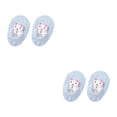 thumbnail image 3 of Qarigey Calcetines de bebé con empuñaduras antideslizantes Calcetín corto para recién nacidos Medias para todos los niños Algodón Divertido Jardín Azul claro S 2piezas Qarigey CBP382941, 3 of 5