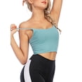thumbnail image 4 of SHCKE Women Open Back Sling Tube Top Chest Pad Vest Girls Comfortable Breathable Without Steel Ring Sling Vest, 4 of 5